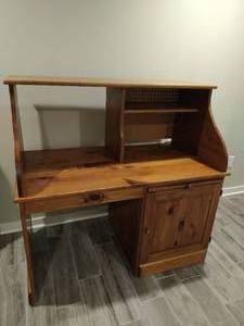 lot 68 image: Homemade Wood Desk