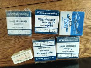 lot 309 image: Microscope Slides