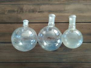 lot 312 image: Glass Flasks