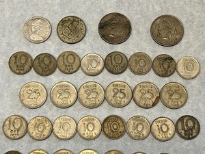 Lot Of (41) World Silver Coins -- 90% Silver Varies