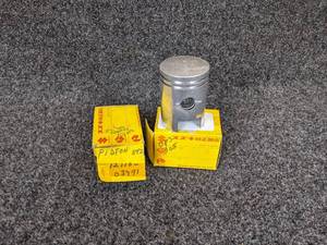 lot 32 image: Lot of (2) Suzuki Piston Part No. 12110-03971 for 1968 Suzuki 80K10 K11 K15 NOS