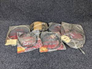 lot 46 image: Lot of Suzuki Brake Cables - Part Nos. 58100-11720, 58100-97010, 58100-28600, 58110-38000, and more NOS