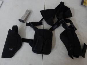 Shoulder Holster, Hip Holster & Mag. For .40 S&W