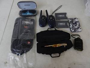 RFID Card Sleeves, More Belts, Walkie Talkies, Theme Pen With Case, Cocoon Clip On Glasses