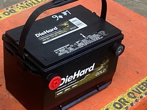 Unused Die-Hard Gold 12Volt Automotive Battery