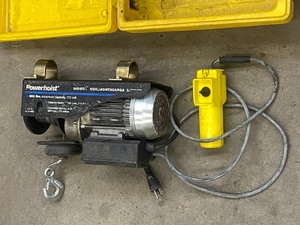 PowerHoist 115Volt 500# Overhead Electric Hoist With Handheld Remote Control