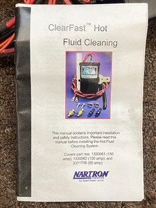 ClearFast Hot-Fluid Cleaning System 12Volt Windshield Wiper Fluid Reservoir Heating System -- Unused