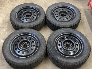 Set Of (4) Blizzak Snow Tires With Wheels