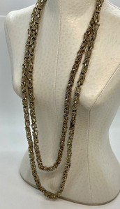 lot 55 image: Stunning Vintage Long Silver Ornate Necklace
