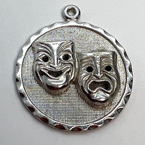 lot 88 image: Danecraft Sterling Comedy and Tragedy Charm