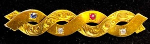 lot 160 image: Beautiful Vintage 14k Brooch or Pin