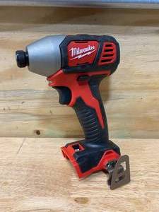lot 22 image: MILWAUKEE M18 18-Volt Lithium-Ion Cordless 14 in. Hex 2-Speed Impact Driver (Tool-Only)