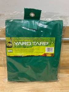 lot 99 image: Drawstring Yard Tarp (7x7)