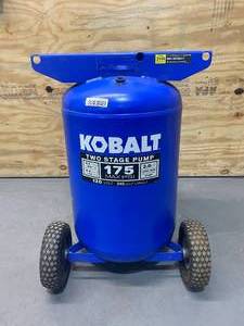 lot 82 image: KOBALT 30 Gallon Air Compressor Tank