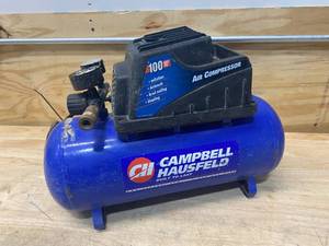 lot 53 image: CAMPBELL HAUSFELD 3 Gallon Air Compressor