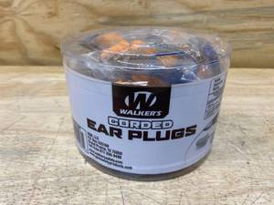 lot 116 image: WALKERS Corded Ear Plugs (50 pairs)