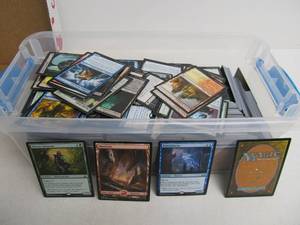 lot 41 image: Box FULL of Magic The Gathering Cards