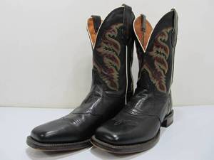 lot 177 image: Nice Pair of DAN POST Mens Leather Cowboy Boots - Size 9.5D