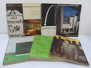 lot 188 image: Group of Large Thick Mid Century Architectural Digests 