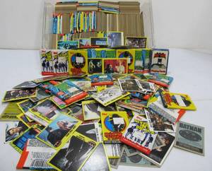 lot 234 image: Large Lot of Non-Sports Cards Ninja Turtles Batman etc - Many Unopened Packs