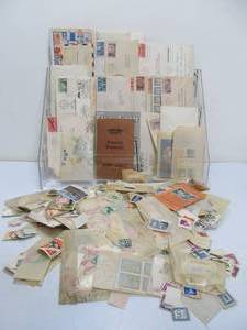lot 258 image: Estate Lot of Vintage Stamps First Days etc