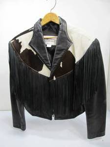 lot 265 image: Ladies Western Style Genuine Leather Jacket by Alamo