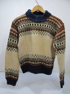 lot 267 image: B.K.S. Handmade in Norway Wool Sweater