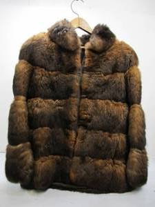 lot 271 image: Vintage Thick Genuine Fur Coat