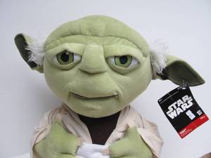 lot 72 image: 3 STAR WARS Plush Figures