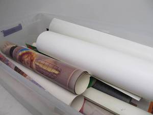 lot 81 image: Large Estate Lot of Assorted Posters