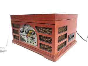 lot 87 image: Working CROSLEY Rochester 5-In-1 Turntable Radio Entertainment Center