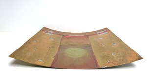 lot 18 image: Signed Tony Evans Designs Convex BrassCopper Artwork