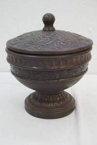 ceramic lidded jar