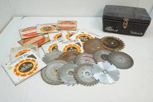 Kawasaki tool box, saw blades
