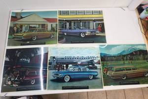 original 1961 Oldsmobile transparences art