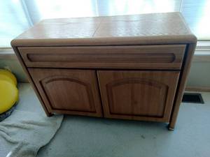 lot 79 image: Wood Buffet