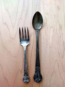 lot 99 image: Two Sterling Silver Cocktail Utensils