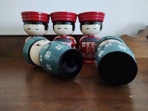 lot 33 image: Collection of Asian Style Egg Cups