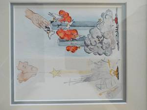 lot 47 image: Framed Original Watercolor- 911 World Trade Center