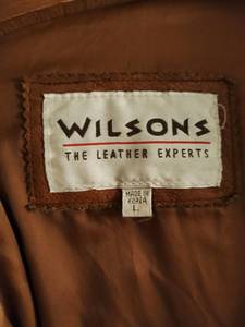 lot 352 image: Vintage Wilson Leather Coat
