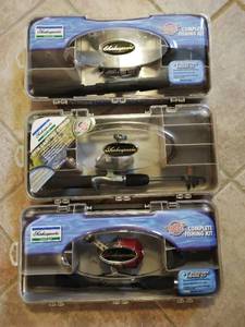 lot 427 image: 3 Shakespeare Rods and Reels Fishing kits