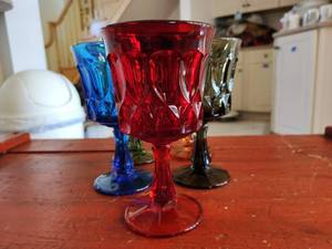 lot 441 image: Collection of 5 Vintage Goblets