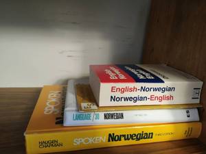 lot 264 image: English Norwegian Dictionary