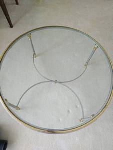 lot 132 image: Glass Coffee Table
