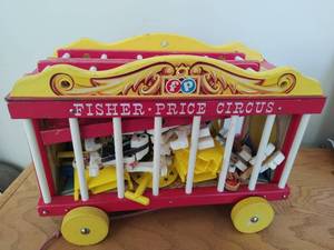 lot 176 image: Fisher Price Circus Toys