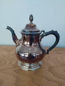 lot 187 image: Silver Plated Teapot
