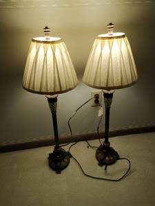 lot 245 image: Table Lamps