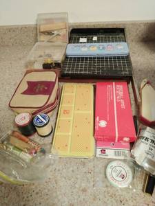 lot 402 image: Vintage Crafting Supply