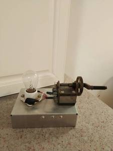 lot 413 image: Homemade Crank Generator