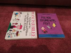 lot 494 image: 2 Peanuts books